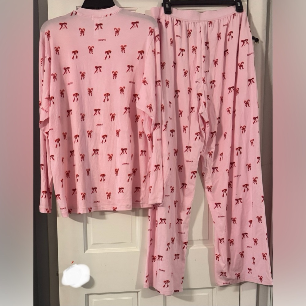 SKIMS  Boyfriend Long Sleeve And Pant Set New - Picture 7 of 16